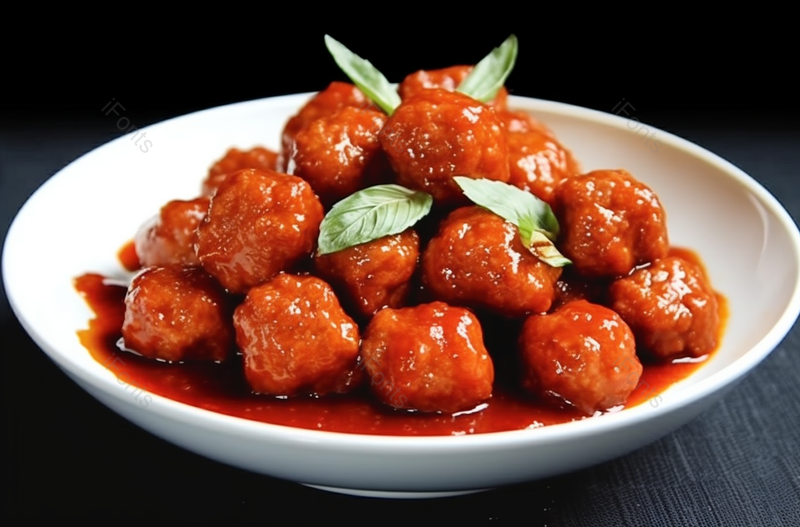 肉圆丸子炒菜健康食物生活方式,高清,摄影图,摄影图片,图片大全,摄影图免费下载